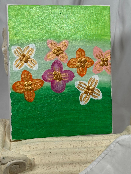 “Glory floral.”