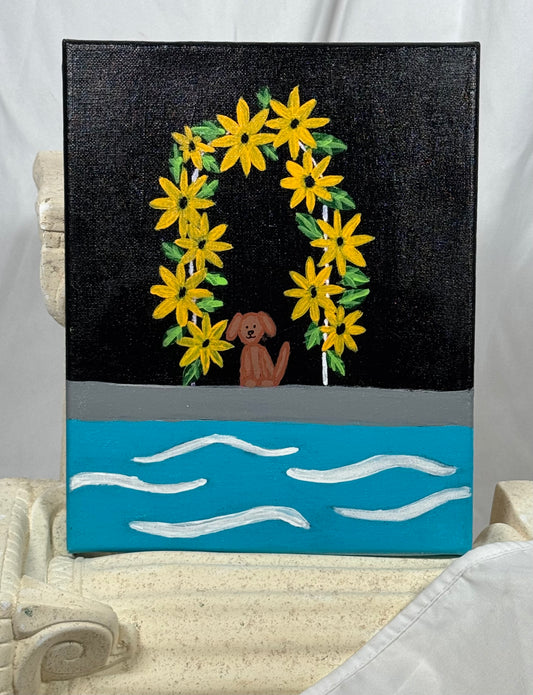“Wave and Sunflower.”
